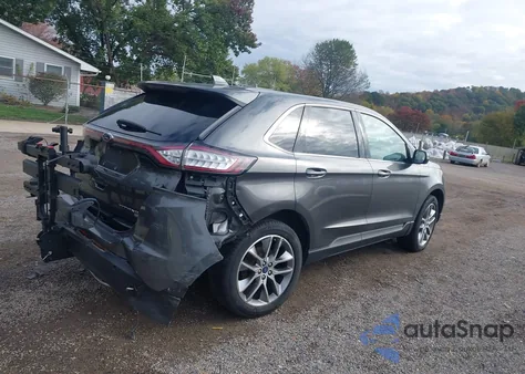 2016 Ford Edge Titanium from USA, damaged, VIN 2FMPK4K93GBC57265